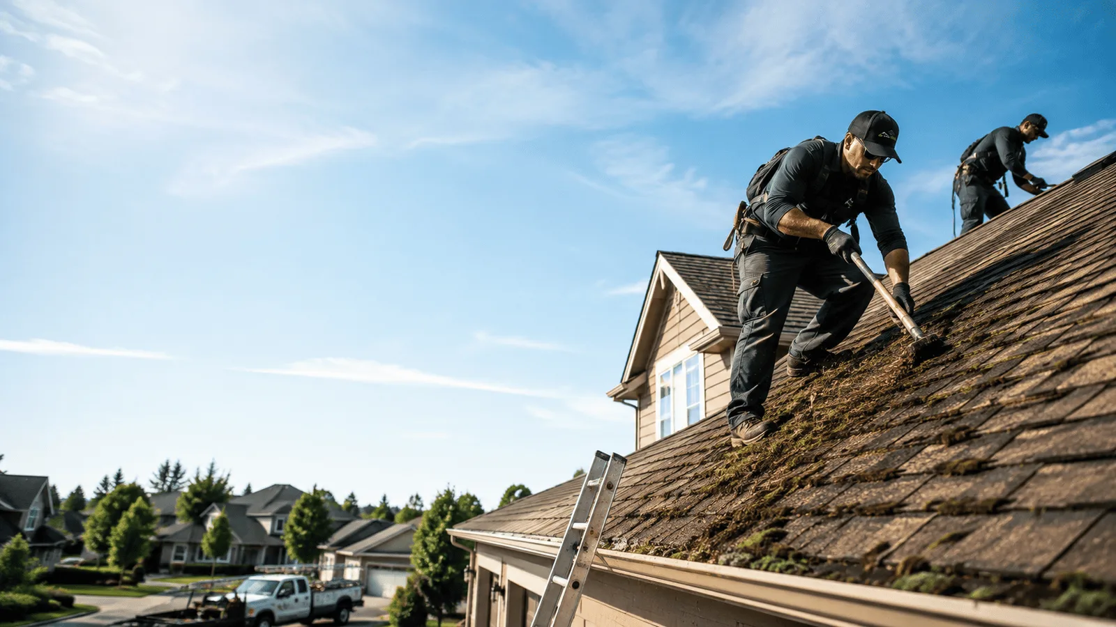 Roof Moss Removal in Wayne, NY near me